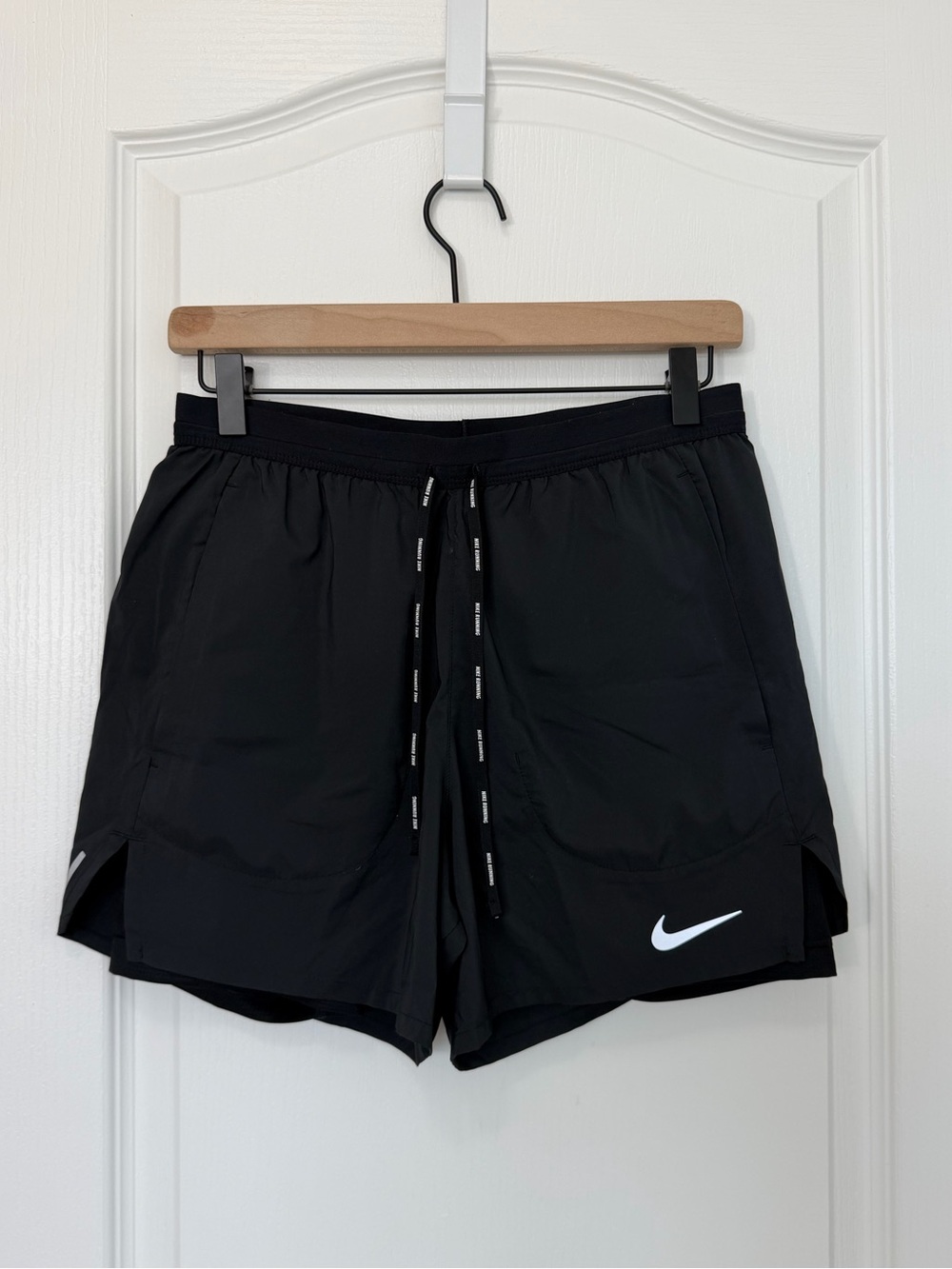 Nike Men’s Dri-Fit Running Black Shorts Small